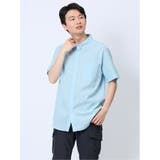 綿シャンブレー ボタンダウン半袖シャツ | TAKA-Q MEN | 詳細画像1 