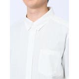 綿シャンブレー ボタンダウン半袖シャツ | TAKA-Q MEN | 詳細画像20 