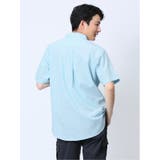 綿シャンブレー ボタンダウン半袖シャツ | TAKA-Q MEN | 詳細画像3 