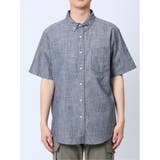綿シャンブレー ボタンダウン半袖シャツ | TAKA-Q MEN | 詳細画像37 