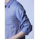 リネン混 レギュラーカラー7分袖シャツ | TAKA-Q MEN | 詳細画像54