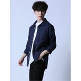 リネン混 レギュラーカラー7分袖シャツ | TAKA-Q MEN | 詳細画像57