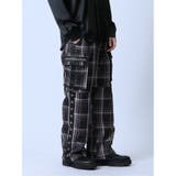 SD×PSYCHONATION チェック柄 裾脱着カーゴパンツ | TAKA-Q MEN | 詳細画像4 