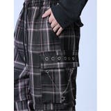 SD×PSYCHONATION チェック柄 裾脱着カーゴパンツ | TAKA-Q MEN | 詳細画像9 