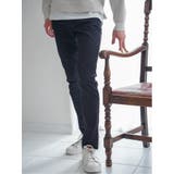 75紺 | ハイパーストレッチ スキニーパンツ 裏カラー | TAKA-Q MEN