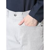 クロスストレッチ スリムパンツ ミニヘリンボン | TAKA-Q MEN | 詳細画像9