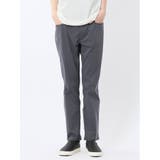 75紺 | クロスストレッチ+クール スリムパンツ ツイル | TAKA-Q MEN