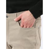 クロスストレッチ+ウォーム スリムパンツ ジャガード | TAKA-Q MEN | 詳細画像23 