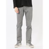 クロスストレッチ スリムパンツ ヘリンボン | TAKA-Q MEN | 詳細画像1 