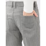 クロスストレッチ スリムパンツ ヘリンボン | TAKA-Q MEN | 詳細画像10 