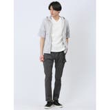 接触冷感ストレッチ トラウザースリムカーゴパンツ | TAKA-Q MEN | 詳細画像25 