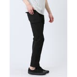 接触冷感ストレッチ トラウザースリムカーゴパンツ | TAKA-Q MEN | 詳細画像4 