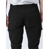 接触冷感ストレッチ トラウザースリムカーゴパンツ | TAKA-Q MEN | 詳細画像9 