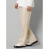 ストレッチ エコレザー フレアパンツ | TAKA-Q MEN | 詳細画像13 