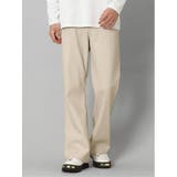 02アイボリー | ストレッチ エコレザー フレアパンツ | TAKA-Q MEN