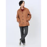 クロスストレッチ裏起毛 スリムパンツ チェック | TAKA-Q MEN | 詳細画像5