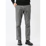 04グレー | クロスストレッチ+ウォーム トラウザーパンツ カルゼ | TAKA-Q MEN