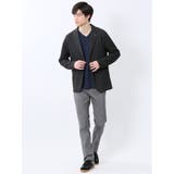 クロスストレッチ スリムパンツ ヘリンボン | TAKA-Q MEN | 詳細画像6