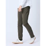 ハイパーストレッチ スリムパンツ カーキ | TAKA-Q MEN | 詳細画像2