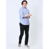 接触冷感ストレッチ トラウザースキニーパンツ ヘリンボン | TAKA-Q MEN | 詳細画像24