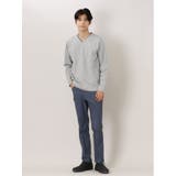 スーパーストレッチ スリムパンツ 紺 | TAKA-Q MEN | 詳細画像12