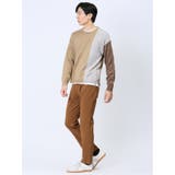 クロスストレッチ+ウォーム スリムパンツ こげ茶 | TAKA-Q MEN | 詳細画像11