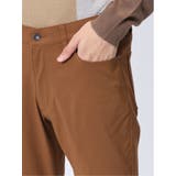 クロスストレッチ+ウォーム スリムパンツ こげ茶 | TAKA-Q MEN | 詳細画像8