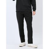 05黒 | ModernRelax ストレッチ トラウザーパンツ(セットアップ可能) | TAKA-Q MEN