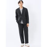 カットツイル イージー トラウザーパンツ(セットアップ可能) | TAKA-Q MEN | 詳細画像23 