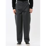 NEO BASICS ウール混 トラウザーパンツ(セットアップ可能) | TAKA-Q MEN | 詳細画像6