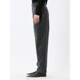 NEO BASICS ウール混 トラウザーパンツ(セットアップ可能) | TAKA-Q MEN | 詳細画像7