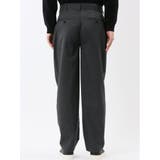 NEO BASICS ウール混 トラウザーパンツ(セットアップ可能) | TAKA-Q MEN | 詳細画像8