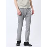 04グレー | クロスストレッチ スリムパンツ 股下82cm | TAKA-Q MEN