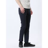 75紺 | クロスストレッチ スリムパンツ 股下82cm | TAKA-Q MEN