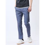 75紺 | クロスストレッチ+クール トラウザーパンツ 股下82cm | TAKA-Q MEN