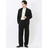 ストレッチ ナチュラルワッシャー ワンタックパンツ(セットアップ可能) | TAKA-Q MEN | 詳細画像15 