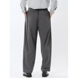 ストレッチ ナチュラルワッシャー ワンタックパンツ(セットアップ可能) | TAKA-Q MEN | 詳細画像3 