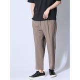 33ベージュ | circle motion NPU ワイドパンツ(セットアップ可能) | TAKA-Q MEN