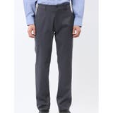 ストレッチ 綿混 サテン トラウザー パンツ | TAKA-Q MEN | 詳細画像15 