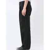 撥水ストレッチ ワイドテーパードパンツ(セットアップ可能) | TAKA-Q MEN | 詳細画像7 