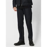 75紺 | シルバーステッチ セットアップ スリムデニム | TAKA-Q MEN