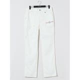 02アイボリー | 【大きいサイズ】シナコバ/SINA COVA ストレッチサテン マリンパンツ | TAKA-Q MEN