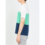 三段切替 クルーネック半袖Tシャツ | TAKA-Q MEN | 詳細画像16 
