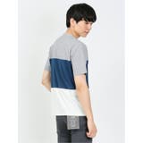 三段切替 クルーネック半袖Tシャツ | TAKA-Q MEN | 詳細画像22 