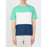 三段切替 クルーネック半袖Tシャツ | TAKA-Q MEN | 詳細画像5 