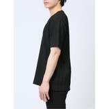 タックストライプ フェイクVネック半袖Tシャツ | TAKA-Q MEN | 詳細画像23 