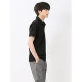 ふくれジャガード スキッパー半袖ポロシャツ | TAKA-Q MEN | 詳細画像16 