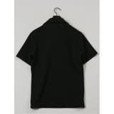 ふくれジャガード スキッパー半袖ポロシャツ | TAKA-Q MEN | 詳細画像24 