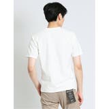 ケーブル切替 Vネック半袖Tシャツ | TAKA-Q MEN | 詳細画像13