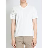 ケーブル切替 Vネック半袖Tシャツ | TAKA-Q MEN | 詳細画像15